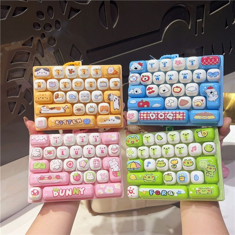 Keyboard Tenkeyless - Trendy Yeni Şirin Klavye Şeklinde Stres