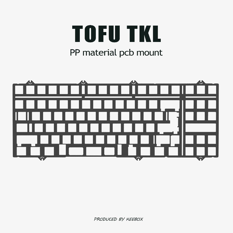 Esports Pc Gaming - TOFU TKL Klavye Konumlandırma Kartı Özel