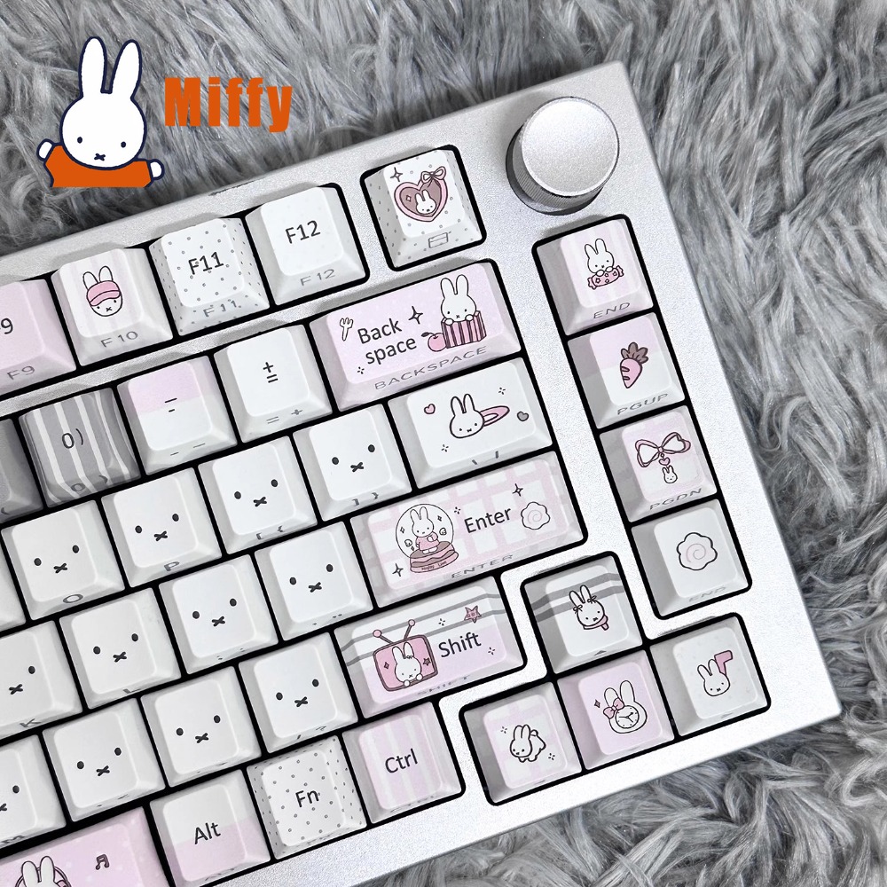 Kawaii Miffy Mekanik Klavye Tu - Keyboard Tenkeyless incelemesi ve fiyatı