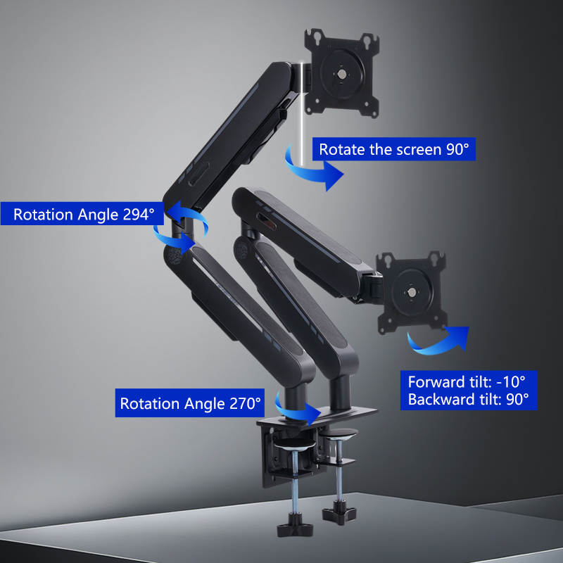 Yeni Ürün Gazlı Yaylı Masa Üst - Dual Monitor Stand incelemesi ve fiyatı