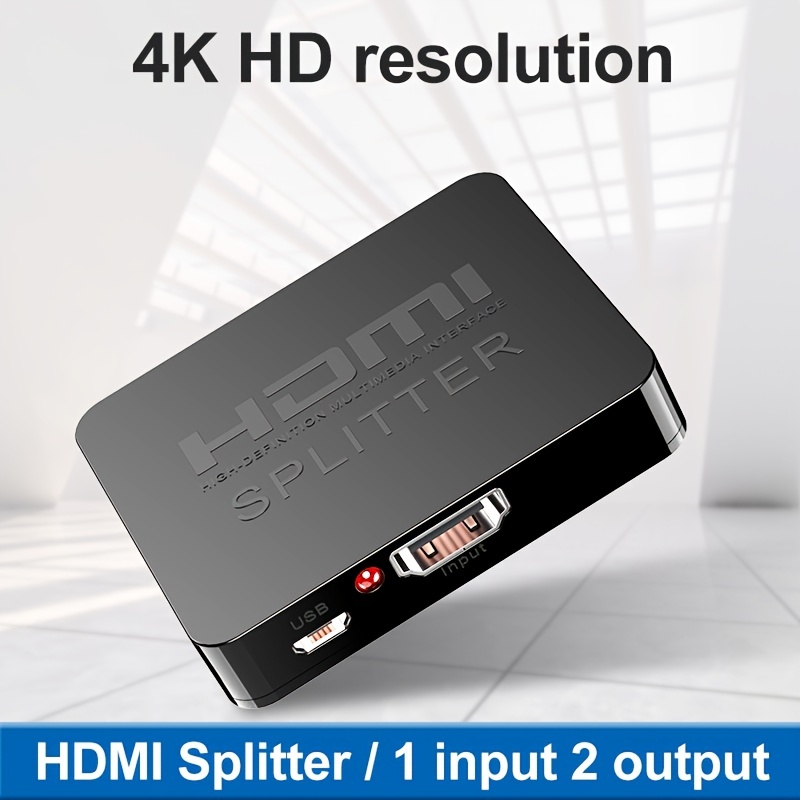 4K HDMI Ayırıcı - 1 Giriş 2 Çı - Dual Monitor Stand incelemesi ve fiyatı