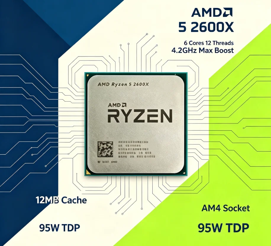 AMD R5 2600X 12nm AM4 Masaüstü - Esports Pc Gaming incelemesi ve fiyatı